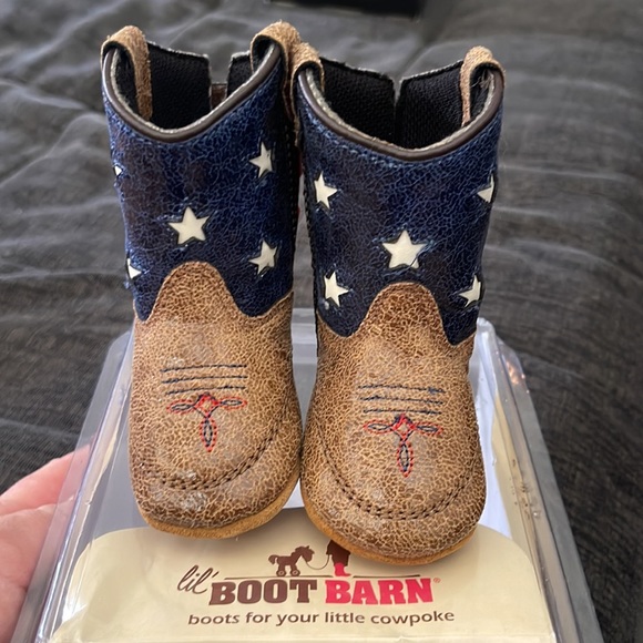 NWT Infant Cowboy Boots Size 1 - Picture 1 of 7
